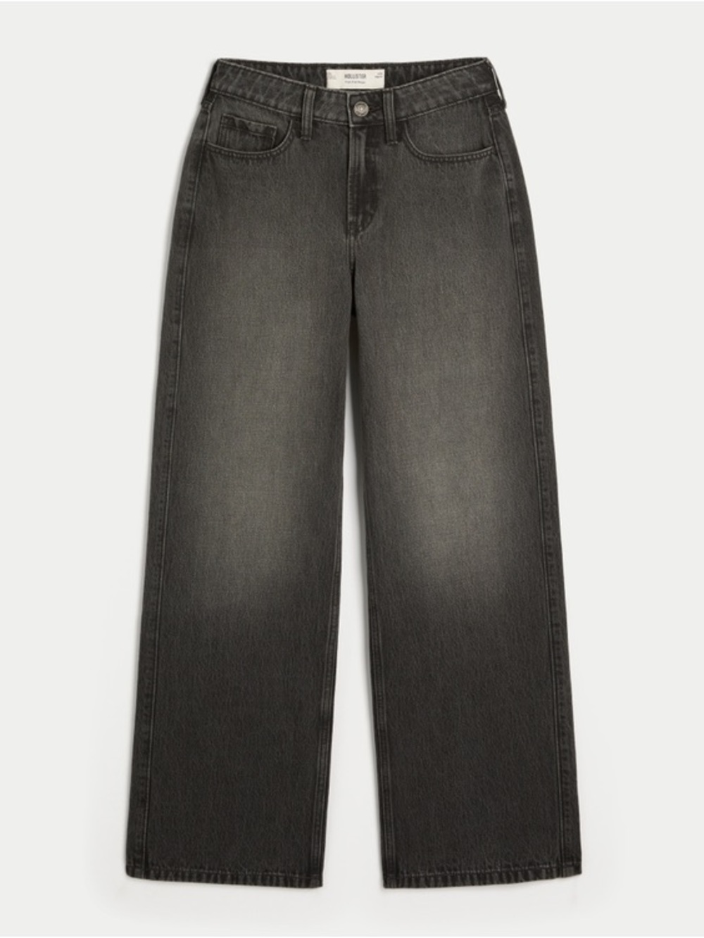 Hollister Low Rise Jeans in Washed Black